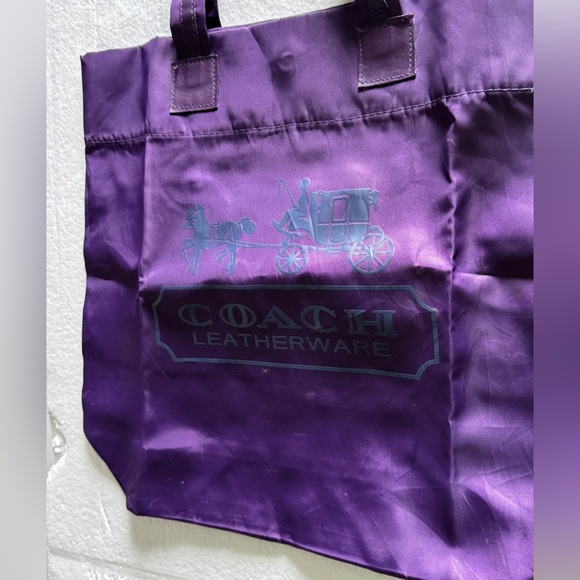 Coach Nylon X Leather Tote Bag - Picture 4 of 11